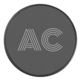 グレーモダンとブラックモノグラム アイスホッケーパック