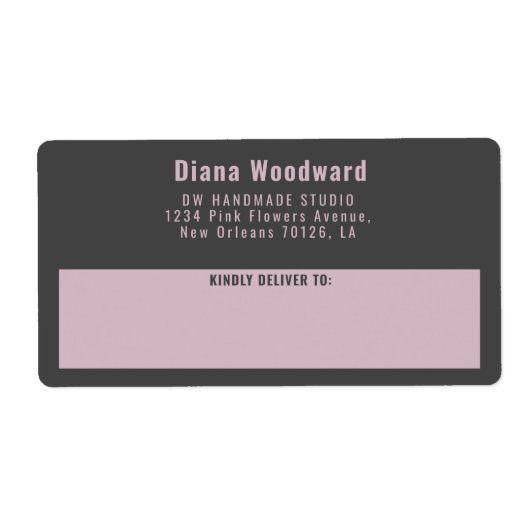 グレーモダンとメイヴの出荷 ラベル (正面)