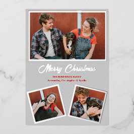 グレーモダンとレッドドッグのピットブル挨拶 箔シーズンカード