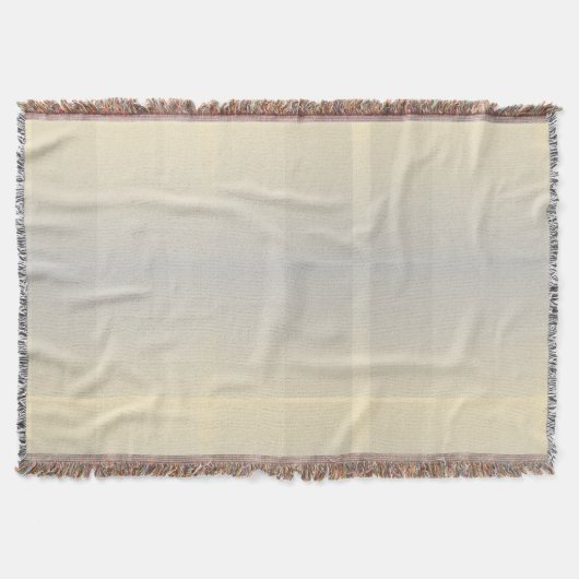 グレーモダンと金ゴールドの色合い スローブランケット (正面)