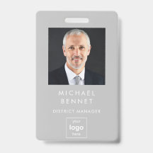 グレーモダンの企業の写真ID