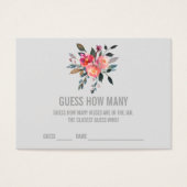 グレーモダンはゲームのカードの数を推測キス (正面)