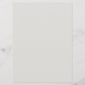 グレーモダンウィンター結婚ワンダーランドのメニュー メニュー (裏面)