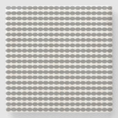 グレーモダングレー白の幾何パターンカスタム ストーンコースター (正面)