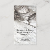 グレーモダンツ素朴リープロフェッショナル | QRコードの追加 名刺 (正面)