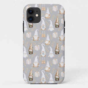 グレーモダンニュートラル格言クリスマスパターンCase-M iPhone 11 ケース