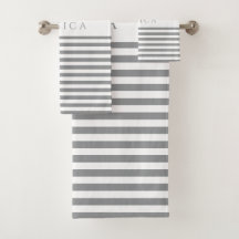 グレーモダンパタストライプのーン