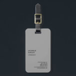 グレーモダンプロフェッショナル独占的 ラゲッジタグ<br><div class="desc">シンプルなミニマルモダンデザイン。彼らは全シンプルて魅力的モダンだ。</div>