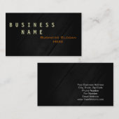 グレーモダン抽象芸術名刺 名刺 (正面/裏面)
