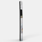 グレーモノグラムの大理石5フォトコラージュ Case-Mate iPhoneケース (裏面/右)