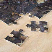 グレーモレルキノコ ジグソーパズル (側面)