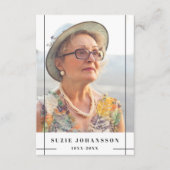 グレーラインフォト祈りの言葉 エンクロージャーカード (正面)