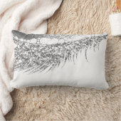 グレーラックスメイクアップラッシュグレーシルバーホワイト ランバークッション (ブランケット)