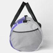 グレーラージジムバッグトレンド抽象芸術ラベンダーバイオレット ダッフルバッグ (右)