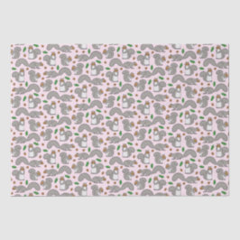 グレーリスオンピンクティッシュペーパー 薄葉紙