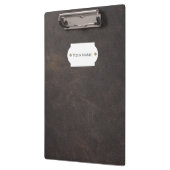 グレーレザークリップボード クリップボード (左)