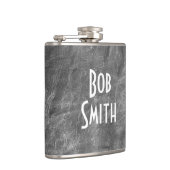 グレーレザースキットル フラスク (右)