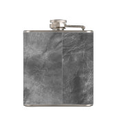 グレーレザースキットル フラスク (裏面)