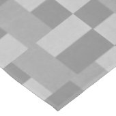 グレーレザーパターン テーブルクロス (アングル)