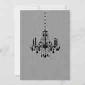 グレーレストラングランドオープンとシャンデリア 招待状 (裏面)