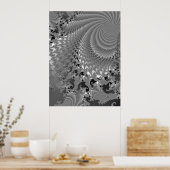 グレーレースのハリケーン ポスター (キッチン)