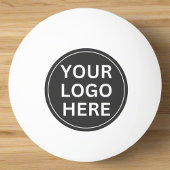 グレーロゴlブランディング販売促進 卓球ボール