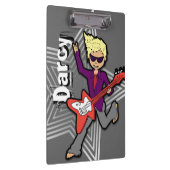 グレーロックスターギターボーブロンド名クリップボード クリップボード (右)