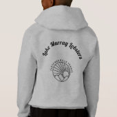 グレーロブスターフード付きスウェットシャツ (裏面)