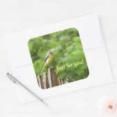 グレーワグテール スクエアシール (封筒)