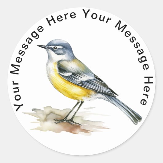 グレーワグテール ラウンドシール (正面)