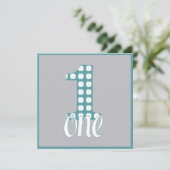 グレーワンパーティの招待状 招待状 (スタンド正面)