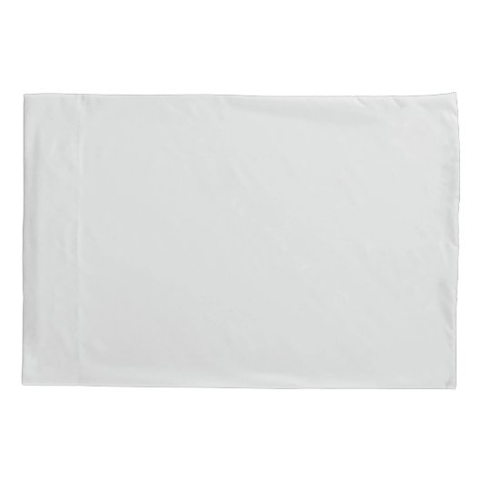 グレー二重縁どモノグラムカップル枕ケース 枕カバー (裏面-左)