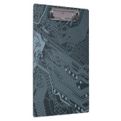 グレー回路基板 クリップボード (右)