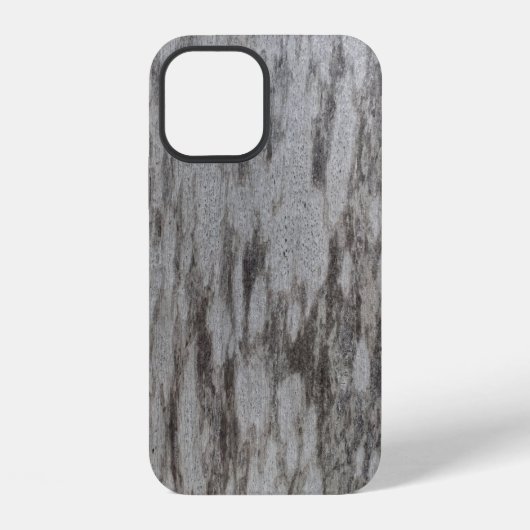 グレー地の織物 iPhoneケース (裏面)