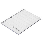 グレー壁 ミニマリスト プロフェッショナル モダン ノートブック (左側)