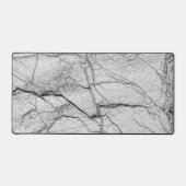 グレー大理石で覆われたコンクリート デスクマット (正面)