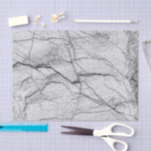 グレー大理石で覆われたコンクリート 薄葉紙 (クラフト)