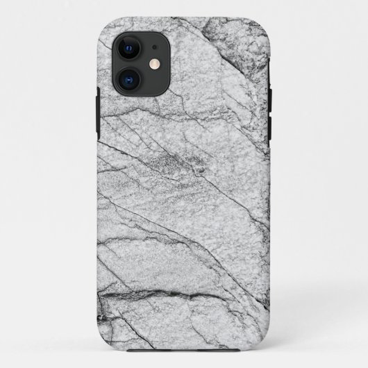グレー大理石で覆われたコンクリート Case-Mate iPhoneケース (裏面)