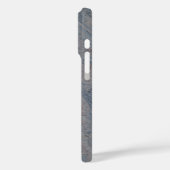 グレー大理石の渦巻き すべてのケースにフィット Case-Mate iPhoneケース (裏面 / 左)
