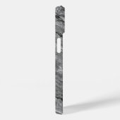 グレー大理石 Case-Mate iPhoneケース (裏面 / 右)