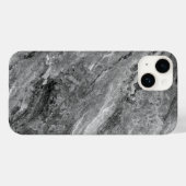グレー大理石 Case-Mate iPhoneケース (裏面 (横))