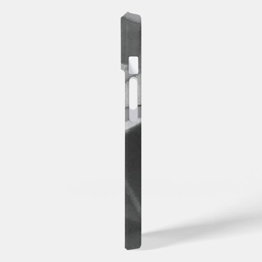 グレー対称 Case-Mate iPhoneケース (裏面 / 左)