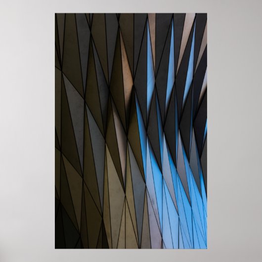 グレー建物 ポスター (正面)