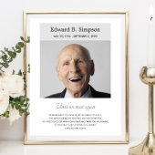 グレー我々は再び記念詩の写真と会うまで ポスター