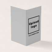 グレー折り畳み名刺のブランドと製品 名刺 (外部)