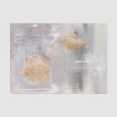 グレー抽象芸術パターンの切り離しティッシュペーパー 薄葉紙 (正面)