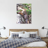 グレー春モールオンキャンバス キャンバスプリント (インサイチュ (寝室))