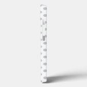 グレー水玉をクリックして色を変更 Case-Mate iPhoneケース (裏面 / 左)