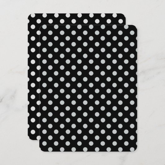 グレー水玉模様の色をクリック変カスタマイズ更 (正面/裏面)