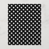 グレー水玉模様の色をクリック変カスタマイズ更 チラシ (裏面)